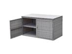 Coast kussenbox - Opbergbox 335 Liter - Rotan - 115 x 60 x, Huis en Inrichting, Verzenden, Nieuw
