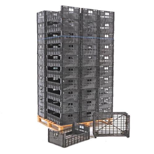 Gebruikte euronorm stapelbakken palletaanbieding wanden +, Doe-het-zelf en Verbouw, Kratten en Dozen, Ophalen of Verzenden