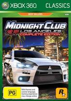 Midnight Club: Los Angeles Complete Edition Xbox 360, Spelcomputers en Games, Games | Xbox 360, Vanaf 18 jaar, 1 speler, Racen en Vliegen