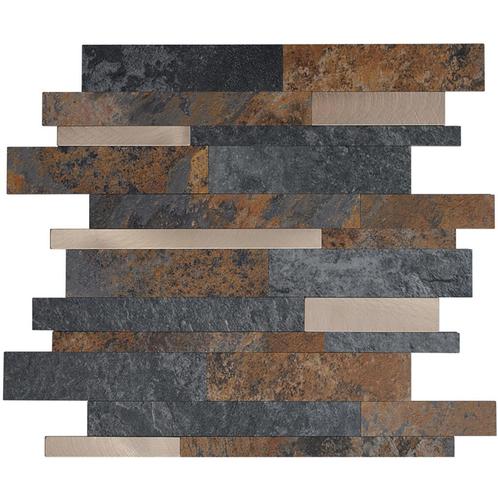 Zelfklevende Steenstrip Tegelstrook Rustiek, Huis en Inrichting, Woonaccessoires | Wanddecoraties, Nieuw, Ophalen of Verzenden