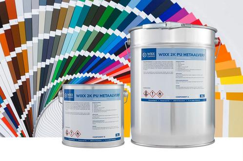 Wixx 2K PU Metaalverf Mengkleur 10L, Doe-het-zelf en Verbouw, Verf, Beits en Lak, Verf, Overige kleuren, Nieuw, 5 tot 10 liter