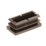 Topgear Rechthoekige insteekdop - platte kop - 40 x 20 mm..., Ophalen of Verzenden, Nieuw