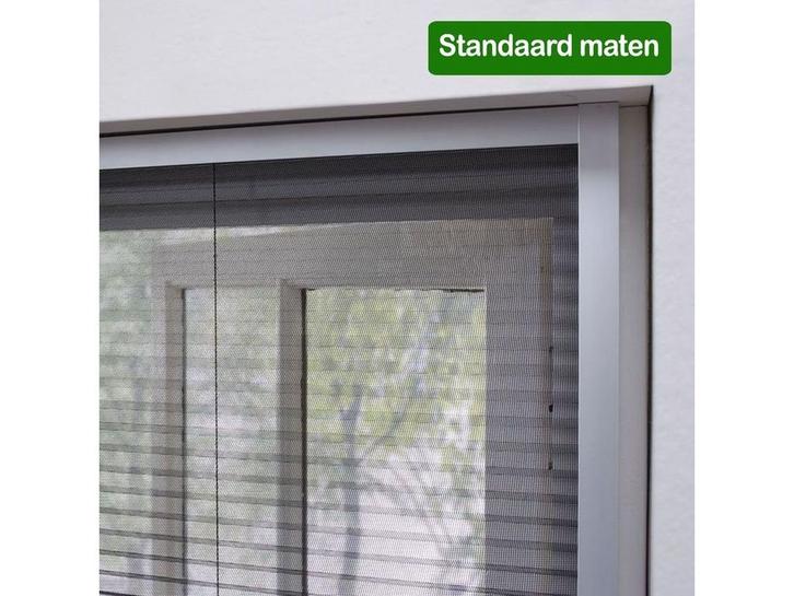 Bruynzeel S500 - Plissé Raamhor - Inkortbaar - Wit 123x155, Huis en Inrichting, Overige Huis en Inrichting, Nieuw, Verzenden