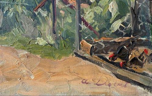 Antoni Llobet Aracil (1910–1983) - Rincón de Horta Barcelona, Antiek en Kunst, Kunst | Schilderijen | Klassiek
