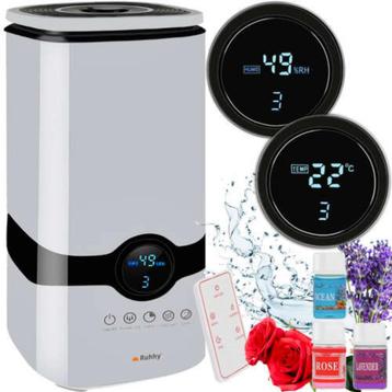 Ruhhy Ultrasone Luchtbevochtiger met Aromatherapie - 4L m... beschikbaar voor biedingen