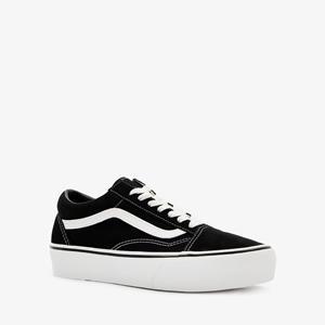 Vans Old Skool Platform dames sneakers zwart wit maat 38