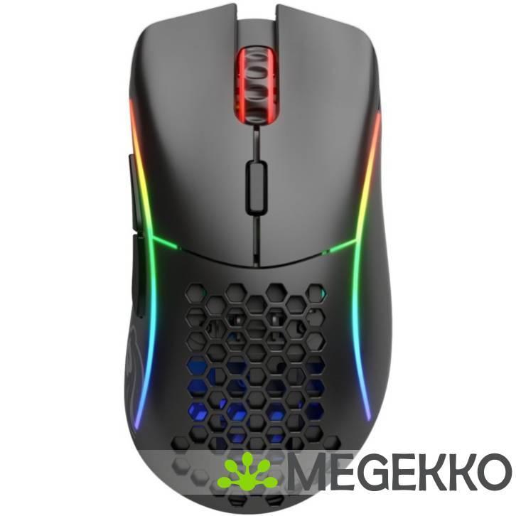 Glorious Model D Draadloze Zwarte muis, Computers en Software, Muizen, Nieuw, Verzenden