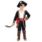 Piraat Kostuum Jongen 7 delig, Kinderen en Baby's, Carnavalskleding en Verkleedspullen, Verzenden, Nieuw