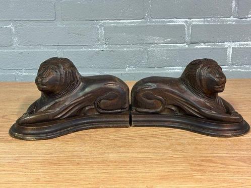 Boekensteunen (2) - Hout, Antiek en Kunst, Curiosa en Brocante