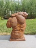 sculptuur, A male torso - 52 cm - IJzer
