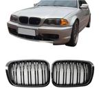 Grillen set | Nieren | BMW 3-series | E46 | 1998-2001 | Glan, Auto-onderdelen, Carrosserie en Plaatwerk, Verzenden, Nieuw