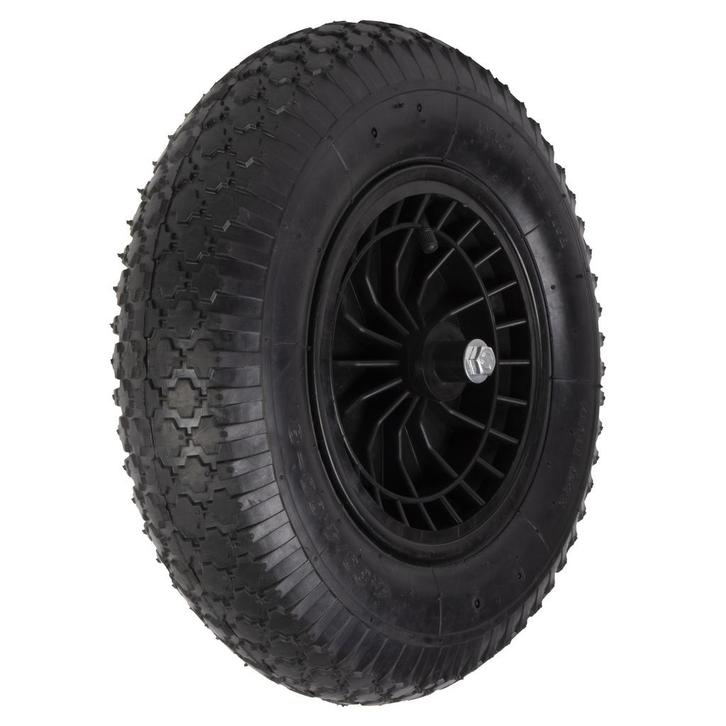 Talen Tools Kruiwagenband - Compleet Luchtband 40 x 10 cm..., Doe-het-zelf en Verbouw, Transportwagens, Nieuw, Ophalen of Verzenden