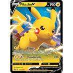 Pikachu V swsh061 Sword&Shield Promos, Hobby en Vrije tijd, Ophalen of Verzenden, Nieuw, Losse kaart, Foil