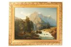 H. Baumgartner (XIX) - Rosenlauigletscher mit Well- und
