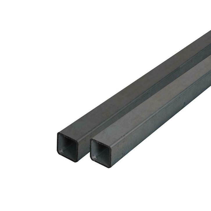 Onbehandelde koker  25x25x2 mm - op maat gezaagd, Doe-het-zelf en Verbouw, Steigers, Nieuw, Verzenden