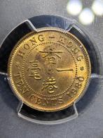 Brits Hongkong. Elizabeth II. 10 Cents 1980 PCGS MS63