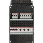 ABB groepenkast 3-fase, 9 groepen, 3 Aardlekschakelaars 2-P,, Doe-het-zelf en Verbouw, Ophalen of Verzenden, Nieuw