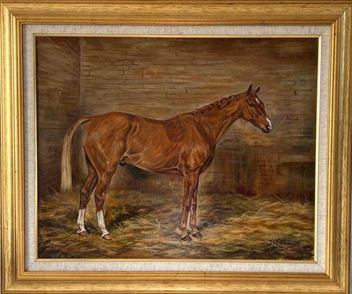 William Wasdell Tricket. (XlX/XX) - The Parson. Portrait of, Antiek en Kunst, Kunst | Schilderijen | Klassiek