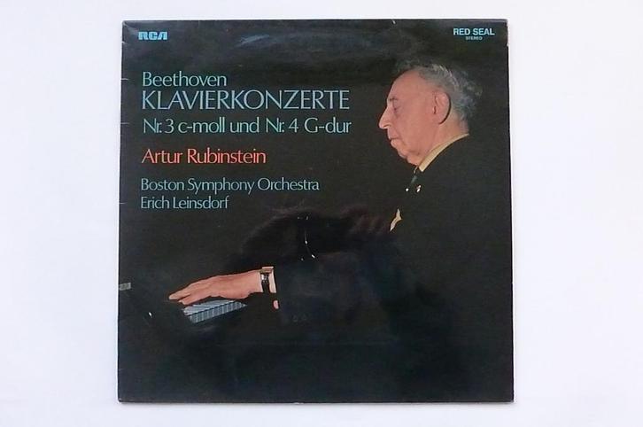 Beethoven-Klavierkonzerte-/-Arthur-Rubinstein-(LP), Cd's en Dvd's, Vinyl | Klassiek, Zo goed als nieuw, Verzenden