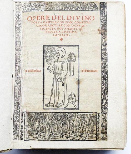 Dante / Landino - Commedia - 1512, Antiek en Kunst, Antiek | Boeken en Bijbels