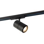 Moderne railspot zwart voor 3-fase rail incl. LED - 3-Phase, Huis en Inrichting, Lampen | Spots, Nieuw, Metaal of Aluminium, Modern