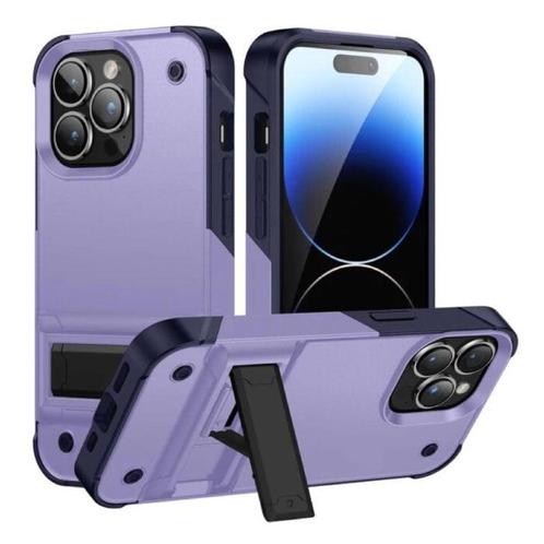 iPhone 8 Plus Armor Hoesje met Kickstand - Shockproof Cover, Telecommunicatie, Mobiele telefoons | Hoesjes en Frontjes | Apple iPhone