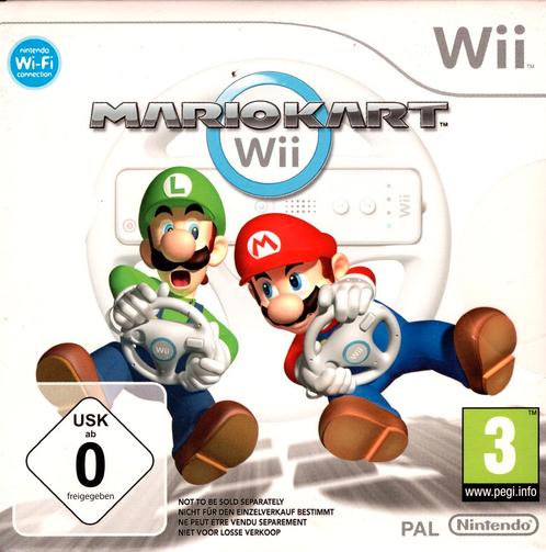 Mario Kart Wii, Spelcomputers en Games, Games | Nintendo Wii, Zo goed als nieuw, Verzenden