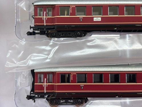 Minitrix N - 15406 - Model treinwagon (2) - 2 Rijtuigen met, Hobby en Vrije tijd, Modeltreinen | N-Spoor