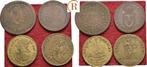 Rechenpfennig Lot 4 Stueck Frankreich:, Postzegels en Munten, Penningen en Medailles, Verzenden