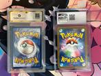 Pokémon - 2 Graded card - Pokémon - CGC, GG 9, Nieuw