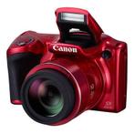 Canon PowerShot SX410 IS Digitale Compact Camera - Rood (In, Verzenden, Zo goed als nieuw