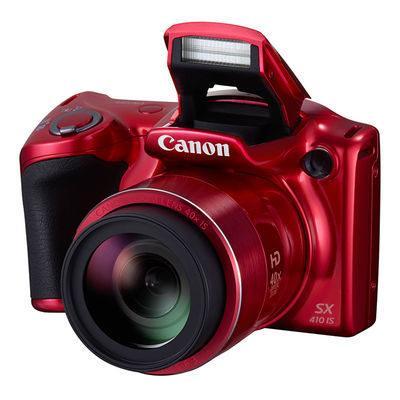 Canon PowerShot SX410 IS Digitale Compact Camera - Rood (In, Audio, Tv en Foto, Fotocamera's Digitaal, Zo goed als nieuw, Verzenden