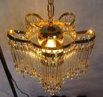 Plafondlamp - Messing, Kristal - Murano-stijl, Antiek en Kunst