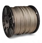 Roestvaststaal Staalkabel 5 mm 50 meter roestvrijstaal, Verzenden, Nieuw