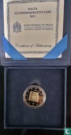 Malta 2 euro 2015 (PROOF) Proclamation of the Republic i..., Verzenden, Overige landen, 2 euro, Losse munt