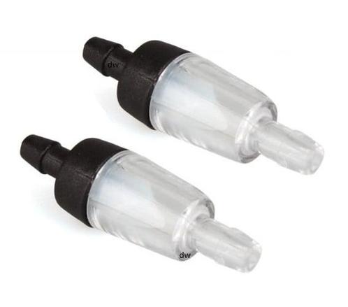 Terugslagklep tbv luchtslang 4mm 2 stuks (Vijvertechniek), Tuin en Terras, Vijver-toebehoren, Overige typen, Nieuw, Ophalen of Verzenden