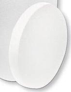 Oasis® Styropor Piepschuim Isimo Taartschijf 40 cm Ø × 4 cm, Ophalen of Verzenden, Nieuw