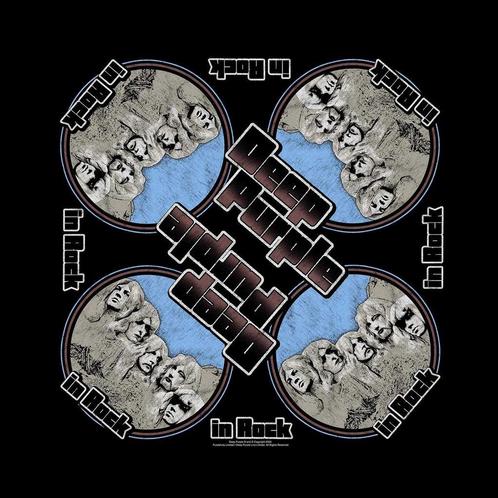 Deep Purple - In Rock - Bandana officiële merchandise, Verzamelen, Muziek, Artiesten en Beroemdheden, Kleding, Nieuw, Ophalen of Verzenden