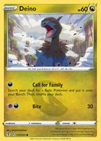 deino 113/203 evolving skies, Hobby en Vrije tijd, Verzamelkaartspellen | Pokémon, Ophalen of Verzenden, Nieuw, Losse kaart, Foil