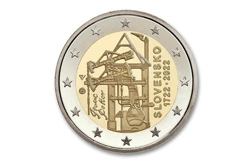 2 euro Stoommachine 2022 - Slowakije, Postzegels en Munten, Munten | Europa | Euromunten, Verzenden