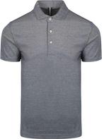 Profuomo Poloshirt Luxury Knitted Melange Blauw maat L Heren, Verzenden, Nieuw, Maat 52/54 (L), Profuomo