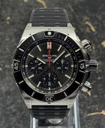 Breitling	Super Chronomat B01 Black Ring 44mm AB0136251B2S1, Nieuw, Polshorloge, Breitling