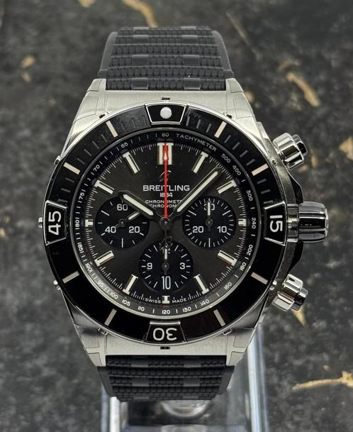 Breitling	Super Chronomat B01 Black Ring 44mm AB0136251B2S1, Sieraden, Tassen en Uiterlijk, Horloges | Heren, Polshorloge, Nieuw