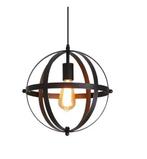 Industriële Vintage Hanglamp – Zwarte Metalen Plafondlamp, Huis en Inrichting, Lampen | Hanglampen, Verzenden, Nieuw