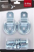 Premium D-ringen van Acebikes - verpakt in blister -, Auto diversen, Aanhangwagen-onderdelen, Ophalen of Verzenden, Nieuw