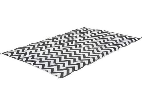 Veiling - Bo-Camp - Chill mat - Wave - L - Zwart/wit, Caravans en Kamperen, Kampeeraccessoires