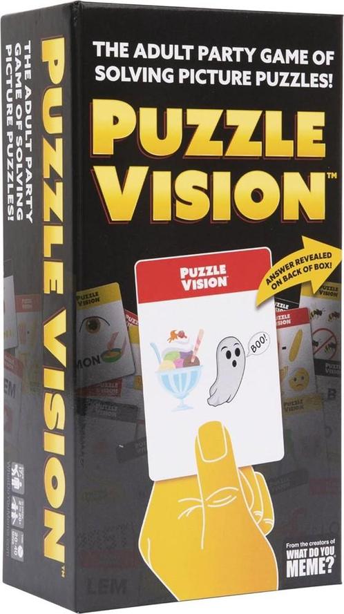 Puzzle Vision - The Picture Puzzle Guess The Phrase Party, Hobby en Vrije tijd, Gezelschapsspellen | Bordspellen, Nieuw, Verzenden