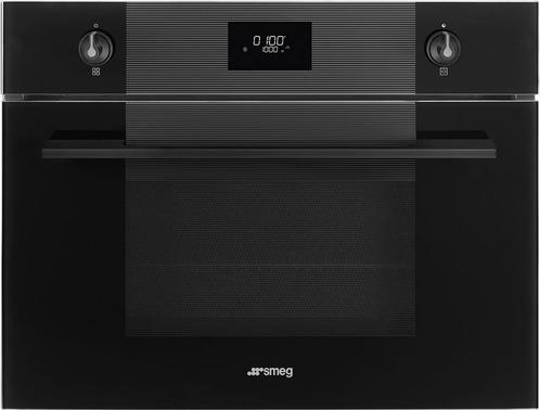 Smeg SF4101MCNO inbouw oven met magnetron - zwart, Witgoed en Apparatuur, Ovens, Inbouw, Hete lucht, Nieuw, Oven met grill, 45 tot 60 cm