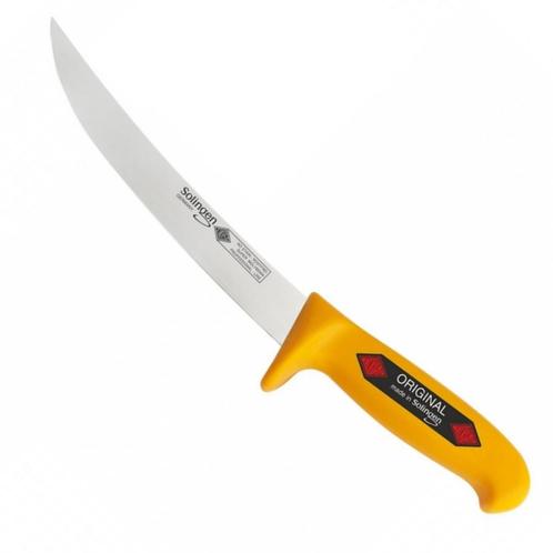 Eikaso Solingen Vleesmes 26 cm - Semi Flexibel - Geel Pro..., Huis en Inrichting, Keuken | Bestek, Nieuw, Ophalen of Verzenden