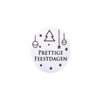 Etiket Prettige Feestdagen 500 stuks, Nieuw, Verzenden